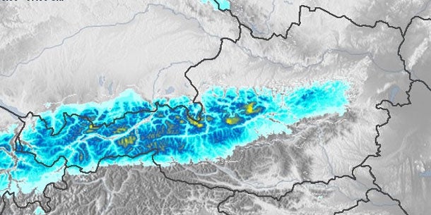 Bis zu 30 cm Neuschnee