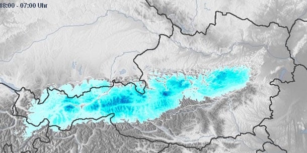 Auch am Mittwoch schneit es weiter