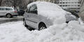Schneeparkplatz