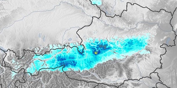 Bis zu 30 cm Neuschnee