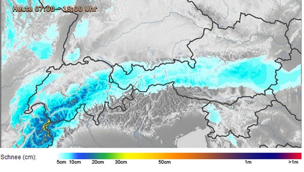 Semesterferien-Wetter: Neuschnee und Kälte