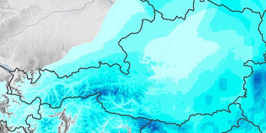 Österreich versinkt im Schnee