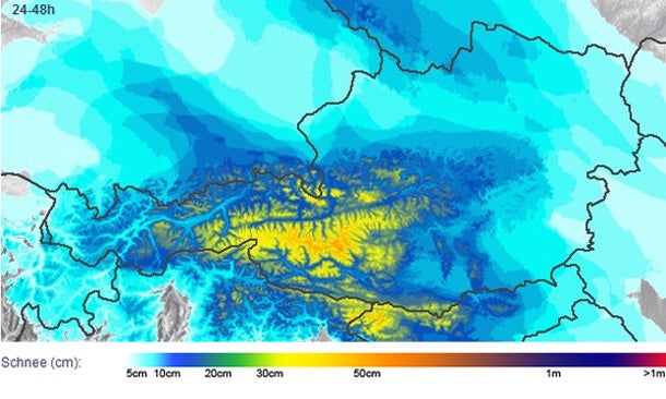Noch mehr Schnee für Kärnten