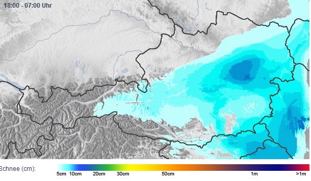 Heute kommt der nächste Schnee