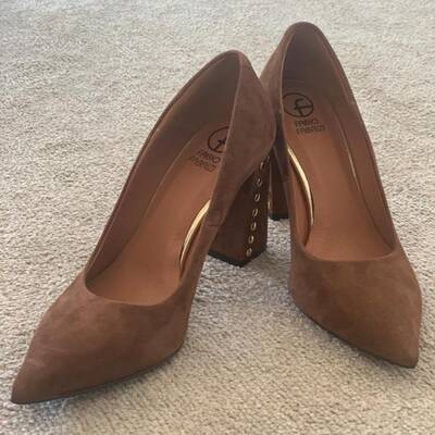 Braune Raulederschuhe um € 40,-