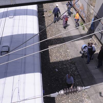 Alles steht nach Oberleitungsschaden