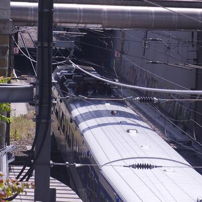 Alles steht nach Oberleitungsschaden