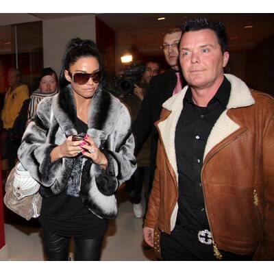 Katie Price: Ankunft in Wien