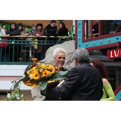 Brigitte Nielsen in der Lugner City