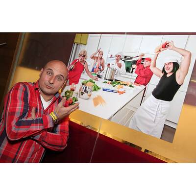 Manfred Baumann: Promi-Ansturm bei Vernissage