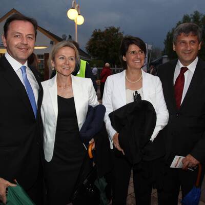 Regen-Chaos in Mörbisch