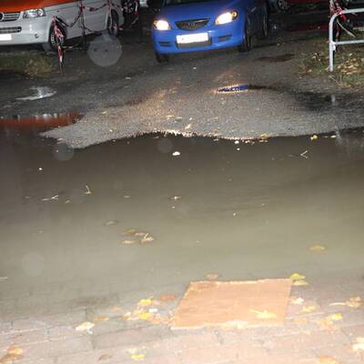 Regen-Chaos in Mörbisch