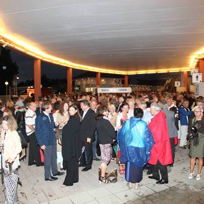 Regen-Chaos in Mörbisch