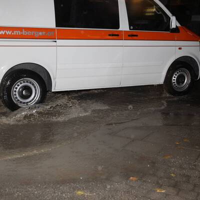 Regen-Chaos in Mörbisch