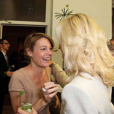 Elke Winkens mit ihrem Neuen