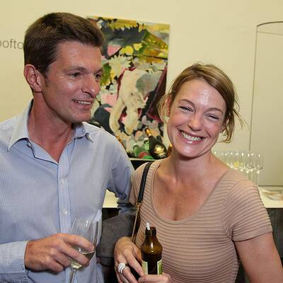 Elke Winkens mit ihrem Neuen