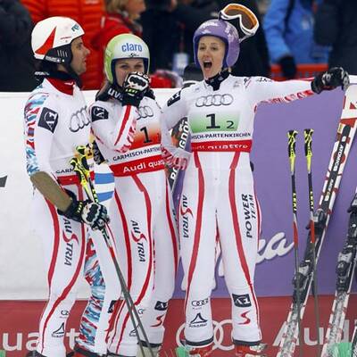 Philipp Schoerghofer/Anna Fenninger/Michaela Kirchgasser