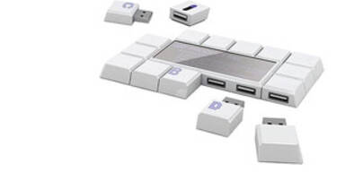 Externer USB-Speicher im Schokoladen-Look