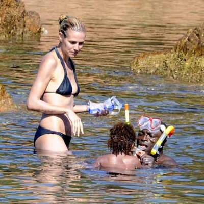 Heidi Klums Familienurlaub in Porto Cervo
