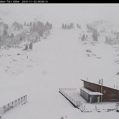 Wintereinbruch in Österreich