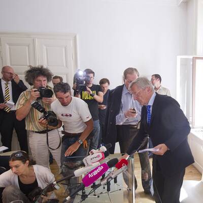 Hier tritt Schüssel zurück