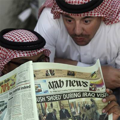 Der Schuh wird zum Symbol des Widerstandes