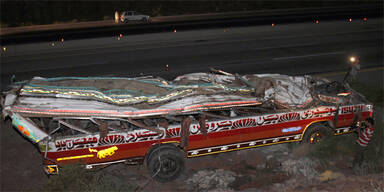 Schulbus Unfall Pakistan