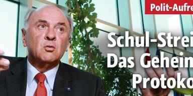 Schulstreit: Das Geheim-Protokoll