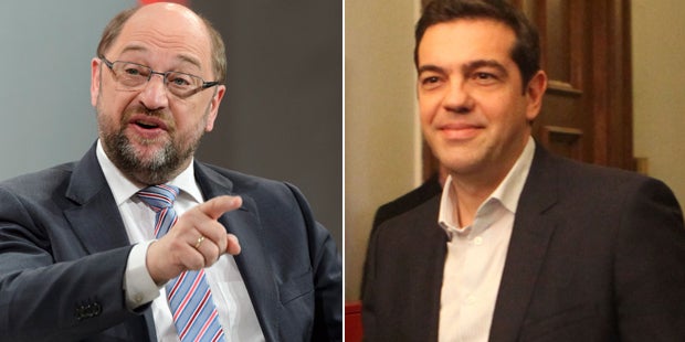 Schulz Tsipras