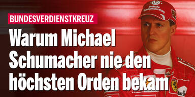 Warum Michael Schumacher nie den höchsten Orden bekam