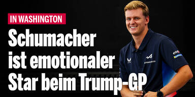 Mick Schumacher (26) ist emotionaler Star beim Trump-GP