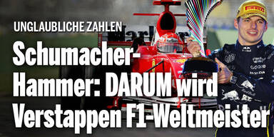 Schumacher-Hammer: DARUM wird Verstappen F1-Weltmeister