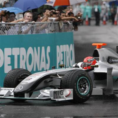 Schumis PR-Show in Malaysia