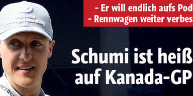 Schumi heiß auf Kanada-GP