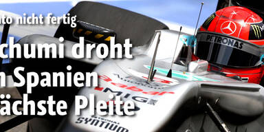 Schumi droht in Spanien nächste Pleite