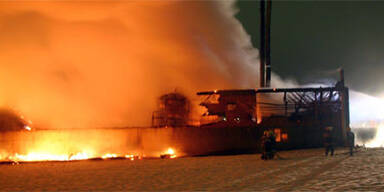 Brand in Heizwerk richtet 1,5 Mio-Euro-Schaden an