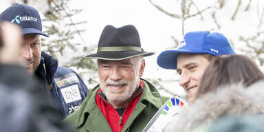 Arnie & Co. im Anflug auf Kitz