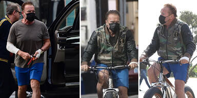 Arnold Schwarzenegger mysteri&ouml;se Verletzungen