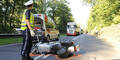 Crashs: 4 Motorradfahrer verletzt