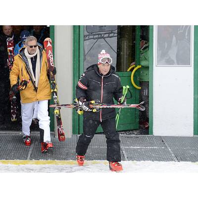 Kevin Costner geht in Schladming Skifahren