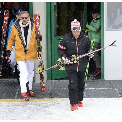 Kevin Costner geht in Schladming Skifahren
