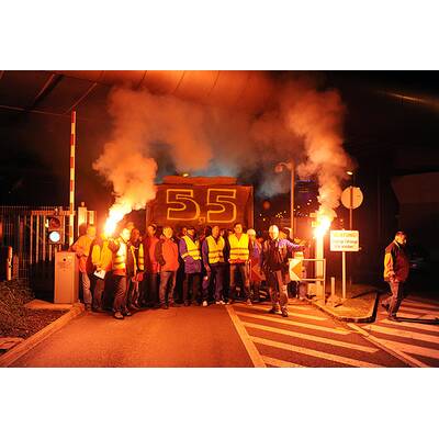 Metaller verschärfen Streiks