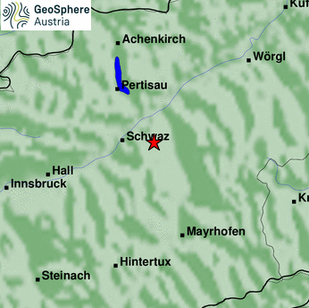 Erdbeben im Raum Schwaz