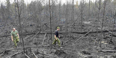 Feuerinferno in Schweden