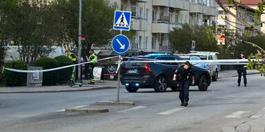Schüsse in schwedischer Stadt