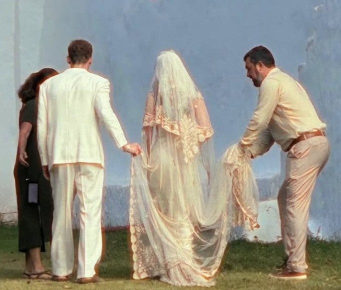 Matthias Schweighöfer und Ruby O. Fee bei ihrer Hochzeit