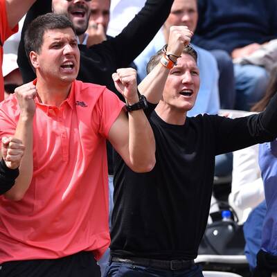 Schweinsteiger bei French Open