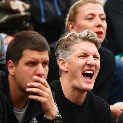Schweinsteiger bei French Open