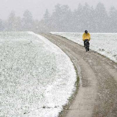 Wintereinbruch in Europa