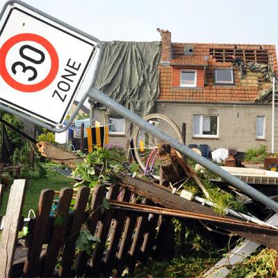 Sturmschäden in Norddeutschland